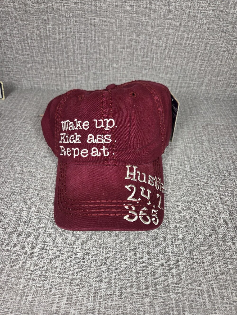 NWT Kbethos Maroon Hustle Baseball Cap Hat